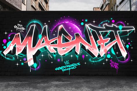 Graffiti Text Effect Vol.2 PSD Style | Hyperpix