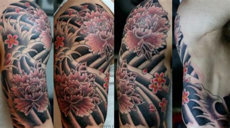 Traditional Japanese Tattoos — Peony