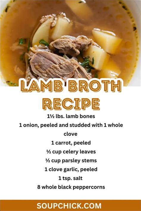 Lamb Broth Recipe: Rustic Recipe With Top Tips