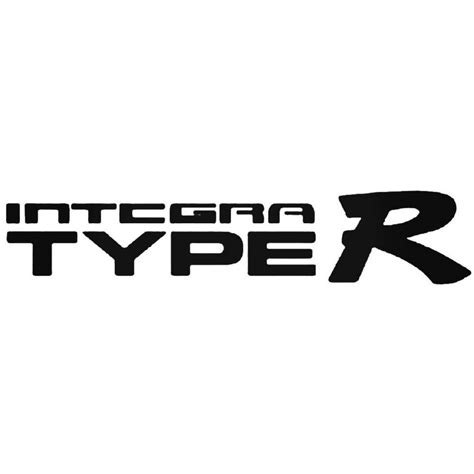 Buy Integra Type R Vinyl Decal Sticker 1 Online