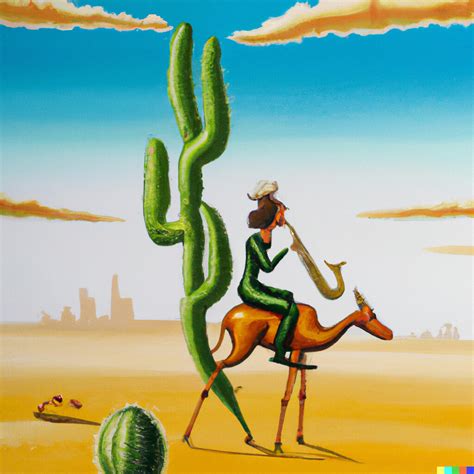 "Cactus Song" Salvador Dali Style