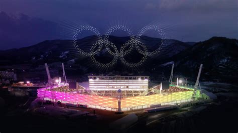 Intel - Intel Drone Light Show at The Olympics | Clios