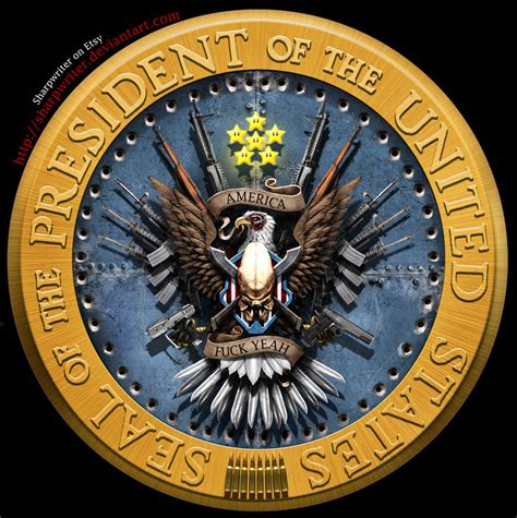 Improved Presidential Seal by SharpWriter on DeviantArt