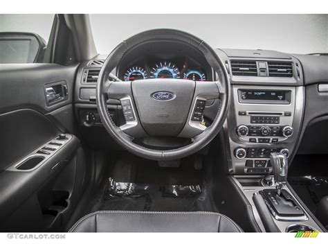 2010 Ford Fusion SEL V6 Charcoal Black Dashboard Photo #95496328 | GTCarLot.com