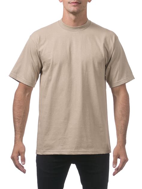 Pro Club - Pro Club Men's Heavyweight Cotton Short Sleeve Crew Neck T-Shirt - Walmart.com ...