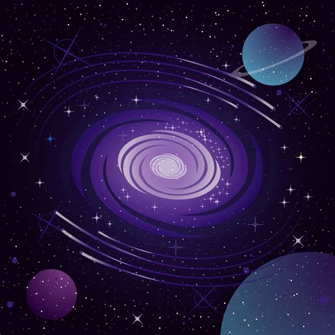 Galaxy Milky Way Concept 11136488 Vector Art at Vecteezy