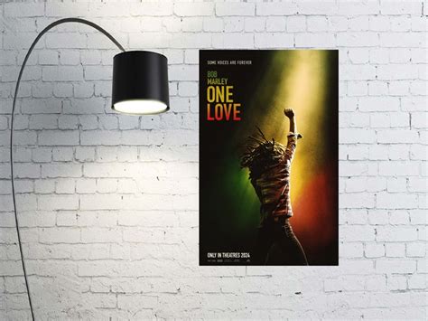 Bob Marley One Love Movie Poster 2023 Film Room Decor Wall Art Poster Gift for Him/her - Etsy