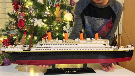 LEGO Compatible Titanic Time Lapse Build and Review - YouTube