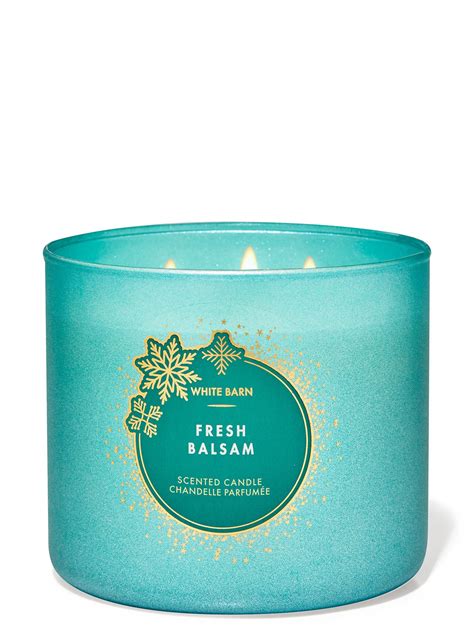 Fresh Balsam 3-Wick Candle | Bath and Body Works