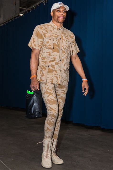 Russell Westbrook's Wildest, Weirdest, and Most Stylish Pregame Fits | Nba fashion, Westbrook ...