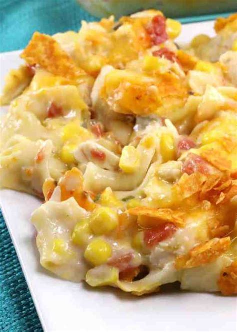 Doritos Cheesy Chicken Pasta Casserole - The Best Blog Recipes