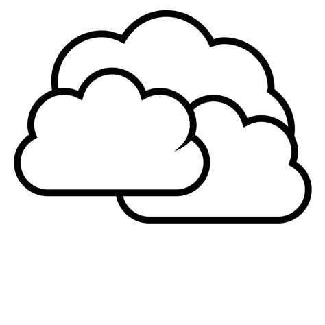 Cloud Clipart Outline - ClipArt Best - ClipArt Best