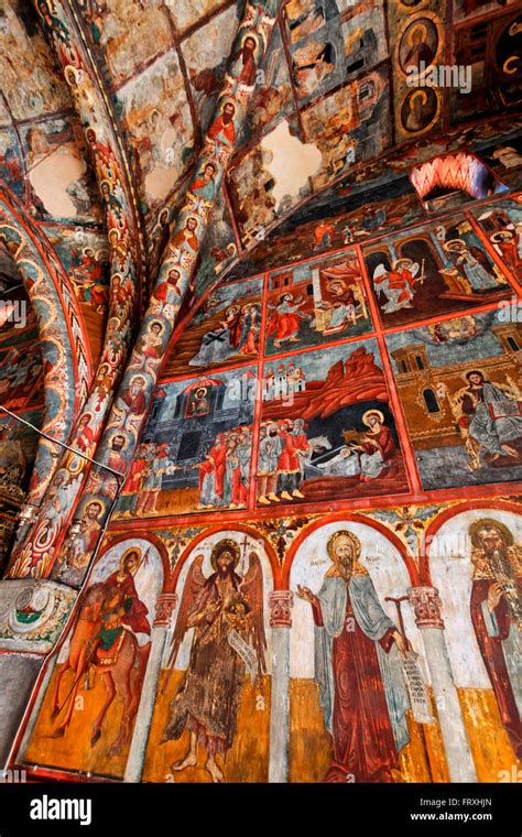 Interior of the church at Panormitis Monastery, Symi, Dodecanese, South Aegean, Greece Stock ...