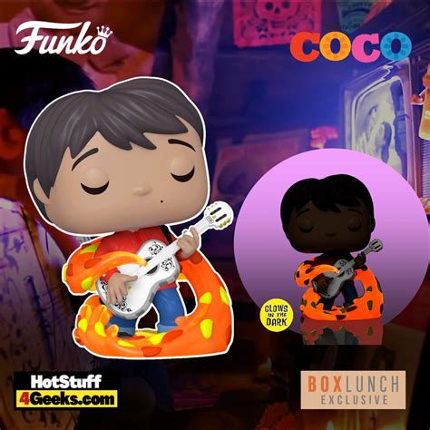 2022 NEW Coco - Miguel With Guitar GITD Funko Pop! Exclusive