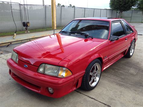 1990 FORD MUSTANG GT SUPERCHARGED 5 SPEED