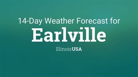 Earlville, Illinois, USA 14 day weather forecast