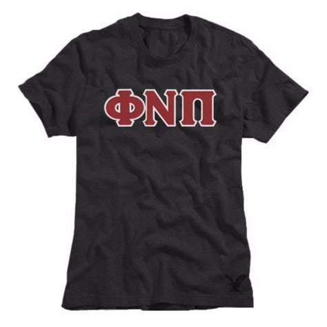 Kappa Alpha Psi Phi Nu Pi 3-Letter Tee (Black) – Nupemall