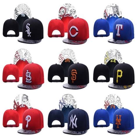 China New Fashion Custom American Baseball Team MLB Snapback Cap Hats ...