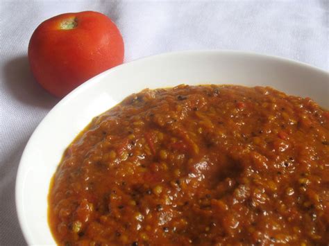 Velvety South Indian Tomato Chutney | Lisa's Kitchen | Vegetarian Recipes | Cooking Hints | Food ...