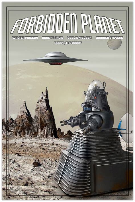 original Forbidden Planet Poster, by Robert Bertie | Forbidden planet ...