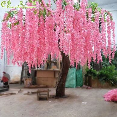 China Artificial Wisteria Tree Pink Suppliers, Manufacturers, Factory - Customized Artificial ...