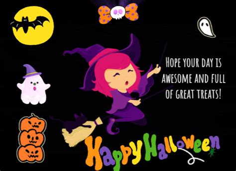 A Halloween Message Card. Free Happy Halloween Messages eCards | 123 ...