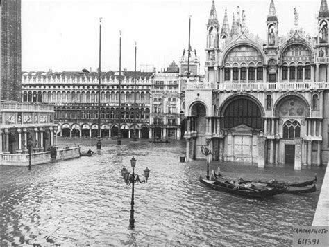 November 4, 1966: Flood in Venice Was an Unprecedented Acqua Alta, With Waters Reaching Up to ...