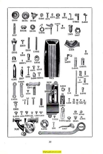 Reversew Model B Electric Sewing Machine Instruction Manual