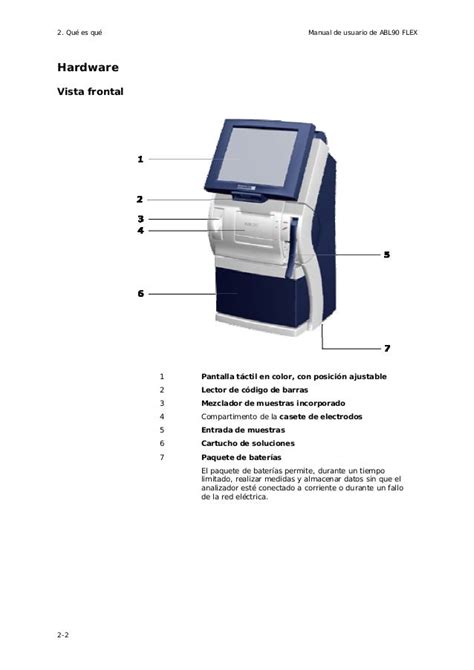 RADIOMETER ABL90 flex manual de usuario