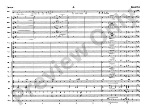 Summer Wind: Vocal Solo with Jazz Ensemble Conductor Score & Parts ...