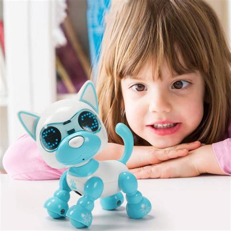 Buy Touch Control Robot Dog Toy for Kids Act Like Real Dogs Smart Electronic Puppy Toy Gift ...