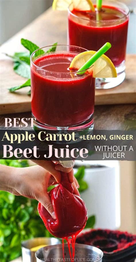 Beet juice recipe beetroot juice | Healthy Taste Of Life