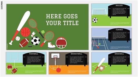 Sports Free Presentation Template for Google Slides or PowerPoint ...