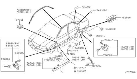 63855-5M025 - Genuine Nissan Parts