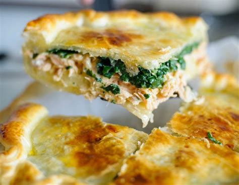 Recipe: Salmon Pie with Potatoes & Spinach — Eatwell101