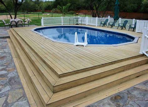 Above Ground Pools With Deck Included • Bulbs Ideas