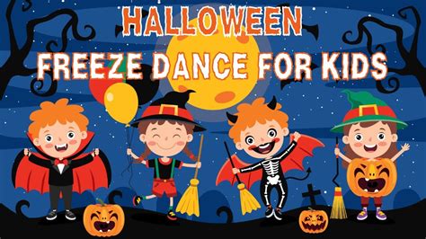 Halloween Freeze Dance For Kids | 4K - YouTube