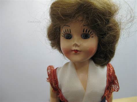 h540 Adorable 1951 Colgate Fab Doll in Original shipping Box – TimeKeepersOlive