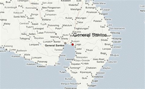 General Santos Map