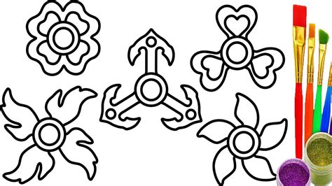 Fidget Spinners Coloring Pages at GetColorings.com | Free printable colorings pages to print and ...