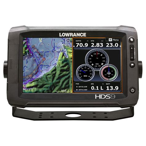 Lowrance® HDS-9 Gen 2 Touch Fishfinder & GPS Chartplotter with Insight USA™ Maps and 50 / 200 ...