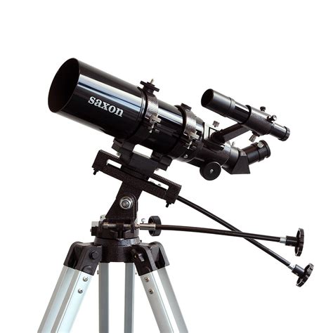 Saxon 80/400 AZ3 Refractor Telescope - Beginner Telescopes - Telescopes ...