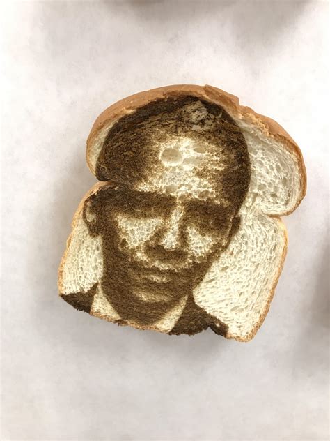 Obama printed on toast : r/glowforge