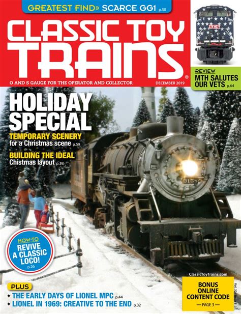 Classic Toy Trains December 2019 (Digital) - DiscountMags.com