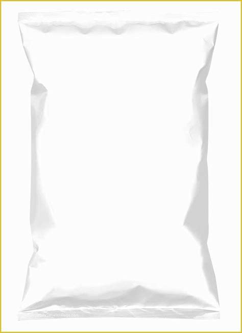 Blank Chip Bag Template