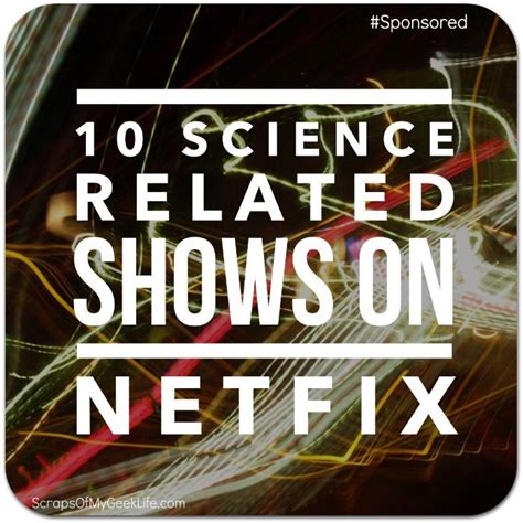 10 Science Related Shows on Netflix #NetflixKids #Spon | Science experiments kids, Science ...