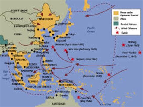 World War II in the Pacific timeline | Timetoast timelines