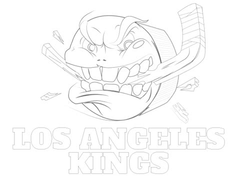 Los Angeles Kings Coloring Pages at GetColorings.com | Free printable ...