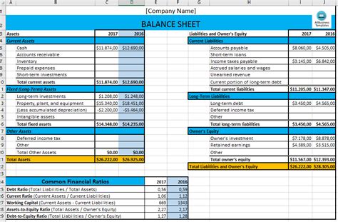 Cara Membuat Balance Sheet Di Excel – Hongkoong