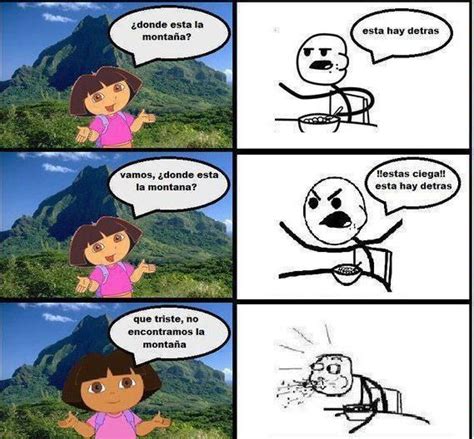 Dora Memes, Mama Jokes, Cereal Guy, Bros, Rage Faces, Spanish Jokes, Troll Face, Humor Mexicano ...